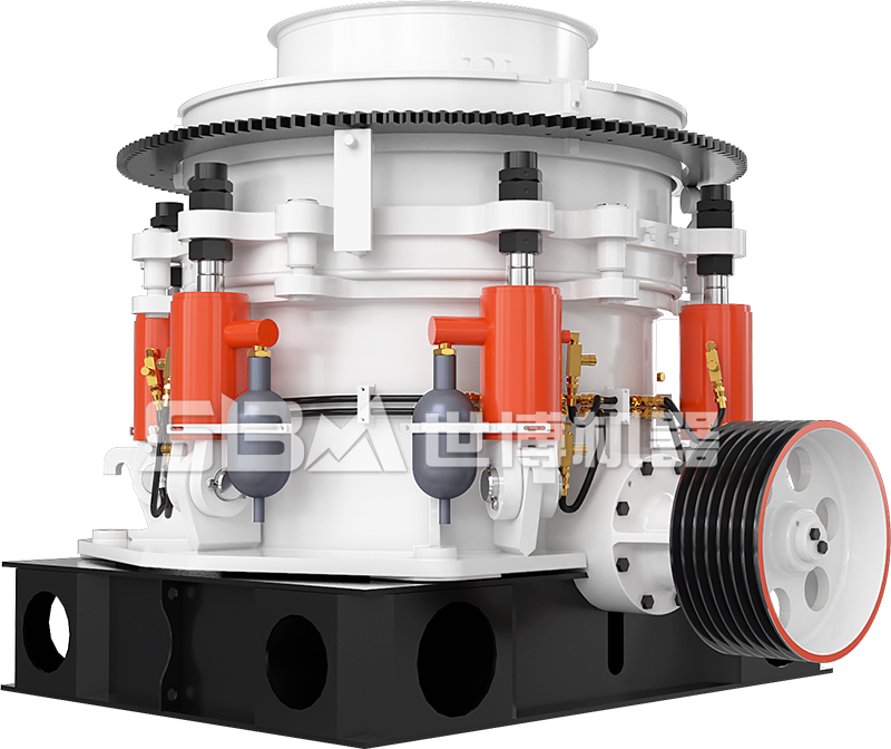 hp多缸液压圆锥破碎机模型图